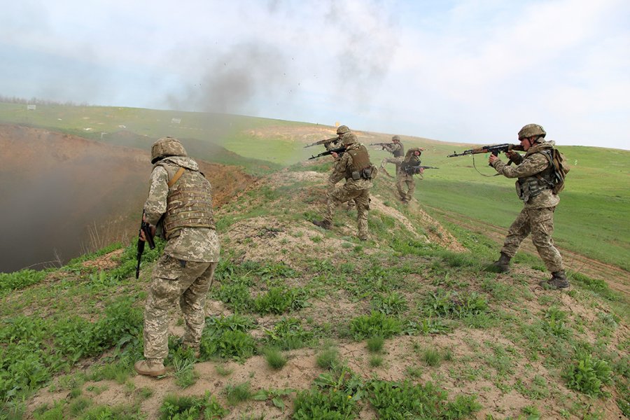 Группа спецназа ВС Украины вторглась на территорию Российской Федерации